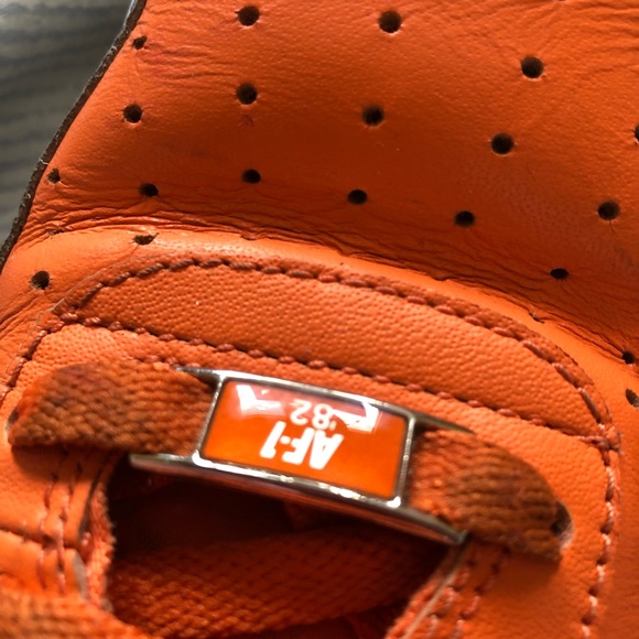 🍊 2007 Nike Air Force 1 In Bleeding Orange - Picture 7 of 7
